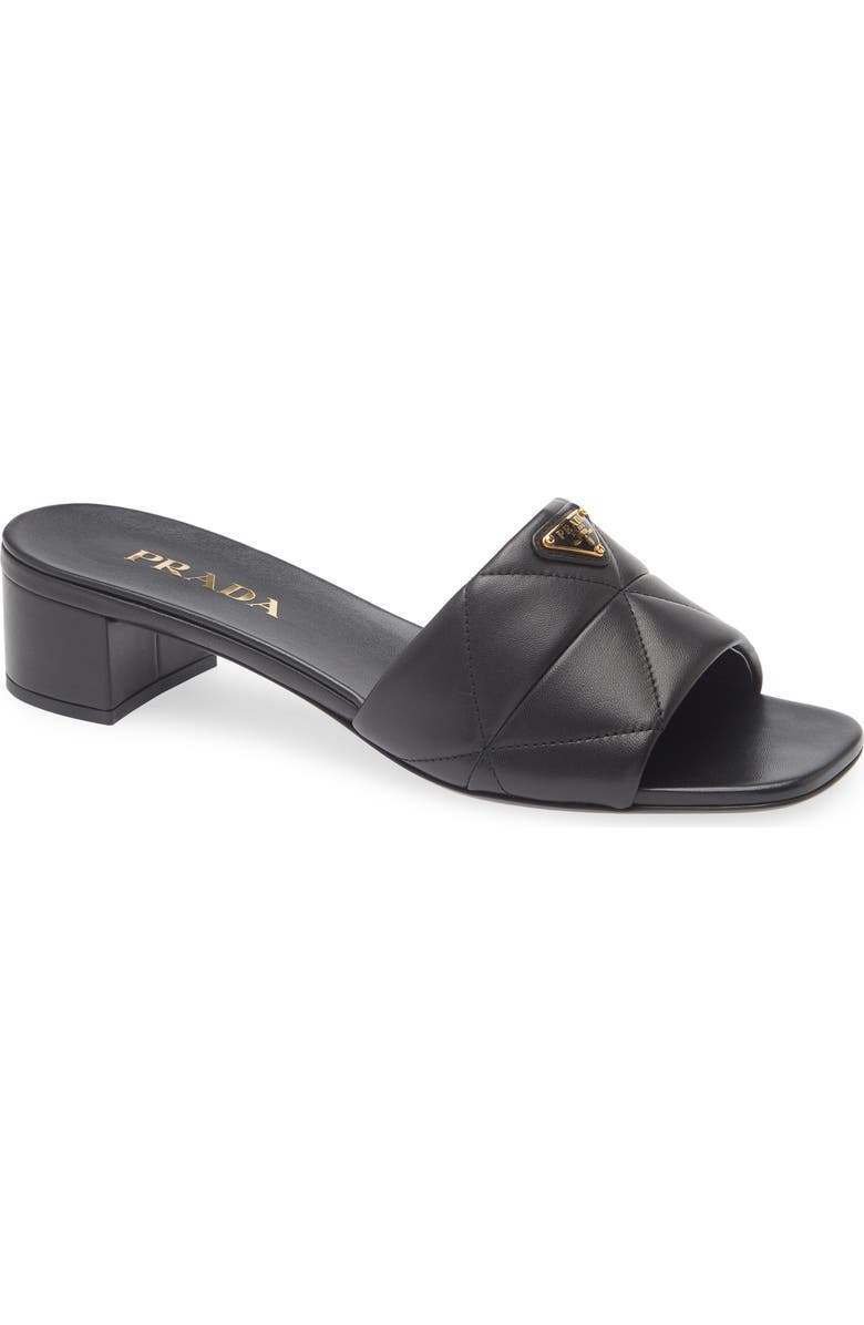 Prada Diagram Slide Sandal, Main, color,