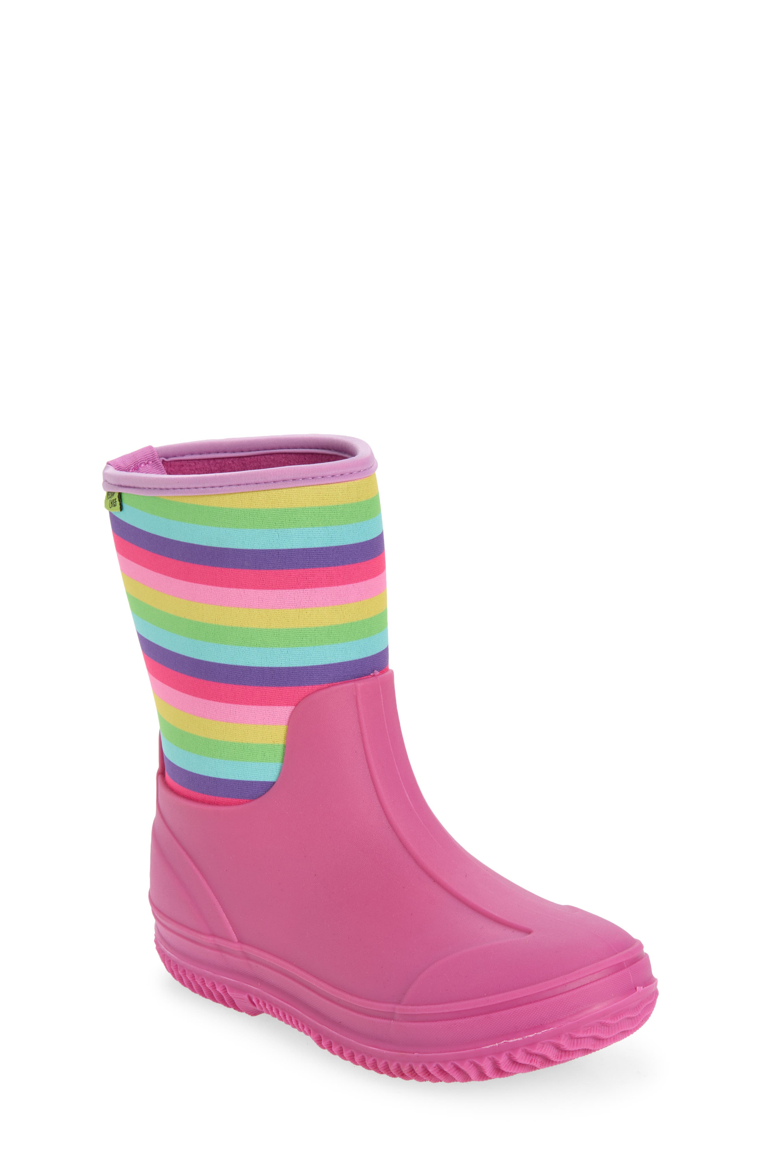 Kids' Freestyle Neoprene Cold Weather Boot, Main, color, PINK