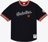 Mitchell & Ness Men's Mitchell & Ness Black Baltimore Orioles Wild Pitch Ringer T-Shirt