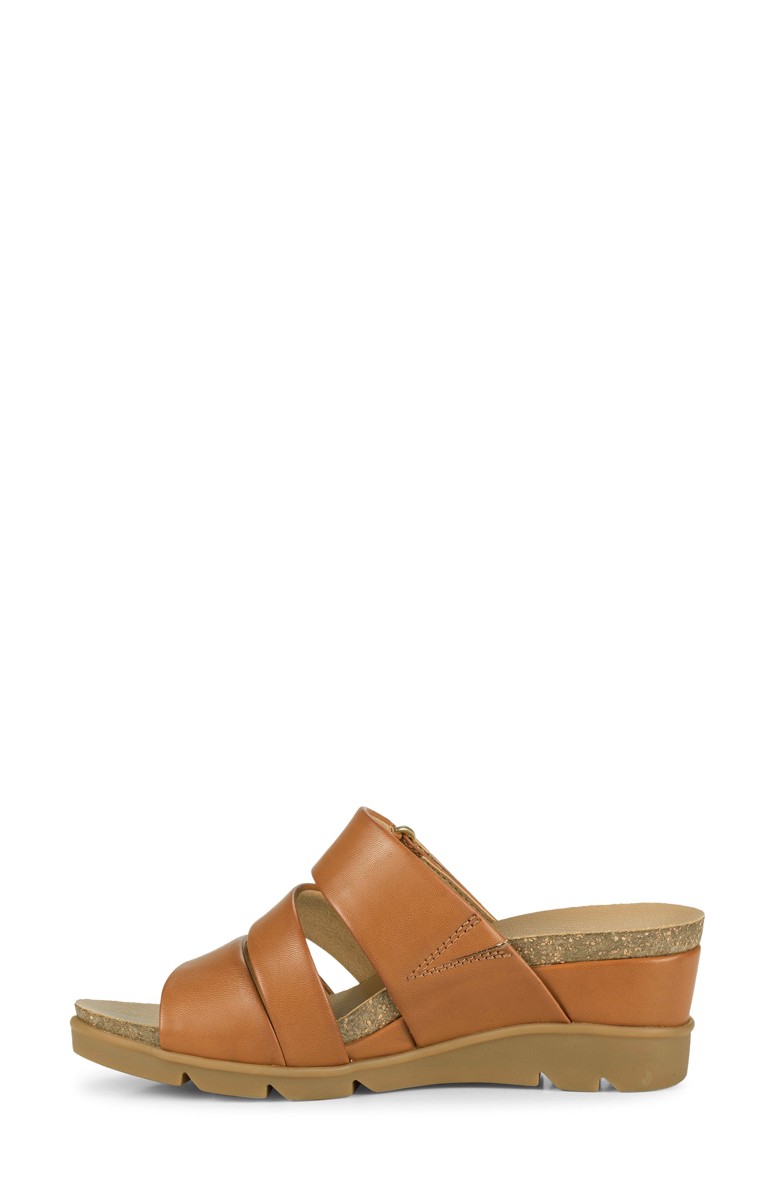 BARETRAPS Michi Wedge Sandal, Alternate, color, Dark Caramel
