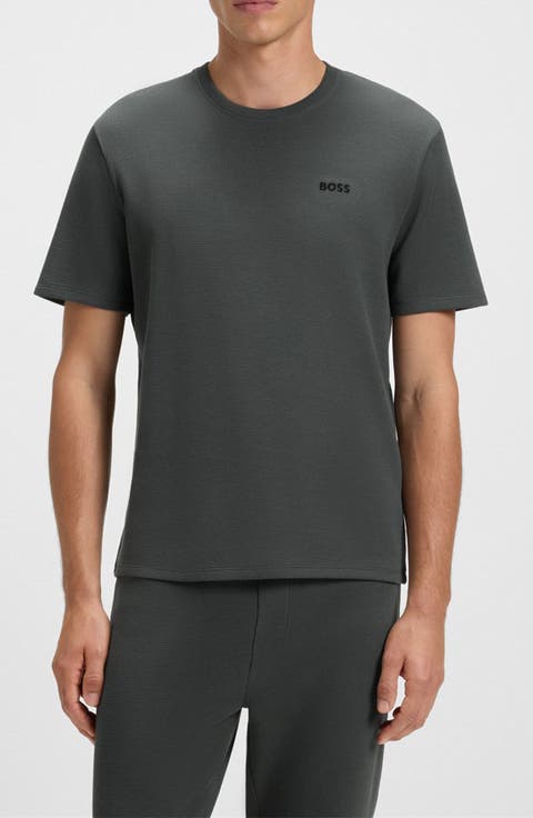 Waffle Knit Lounge T-Shirt