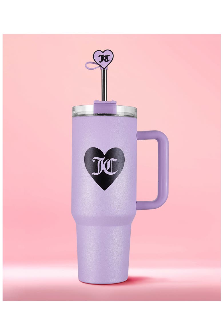 30-Ounce Jetsetter Stainless Steel Water Bottle, Alternate, color, GLITTER LAVENDER