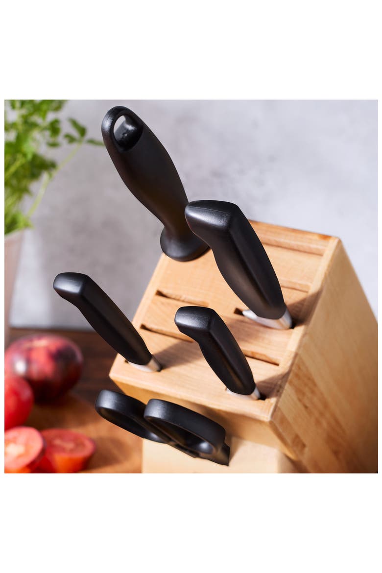 Four Star 7-Piece Knife Set, Alternate, color, NATURAL