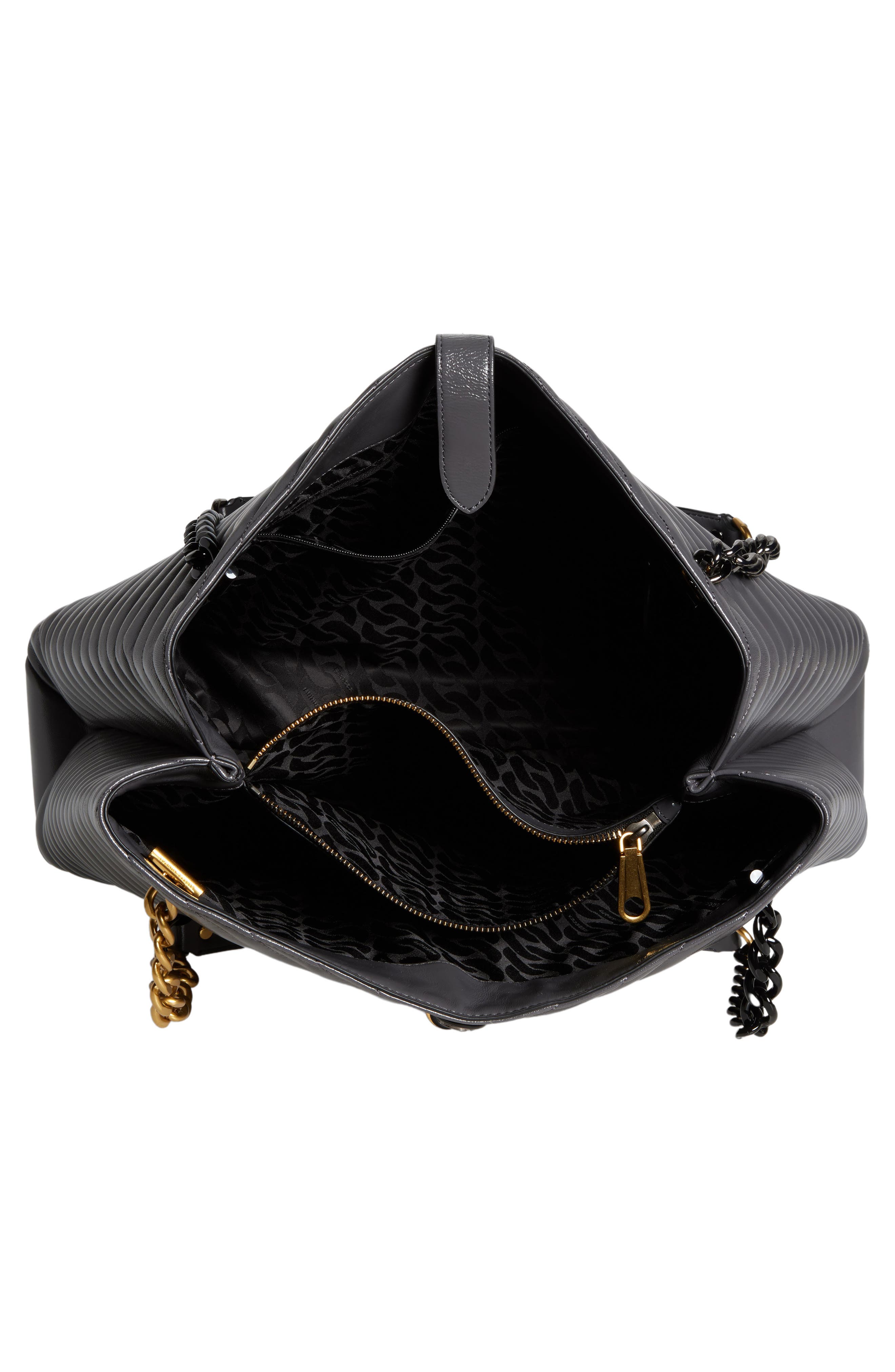 Rebecca Minkoff Edie Chevron Quilted Tote Bag, Alternate, color, 