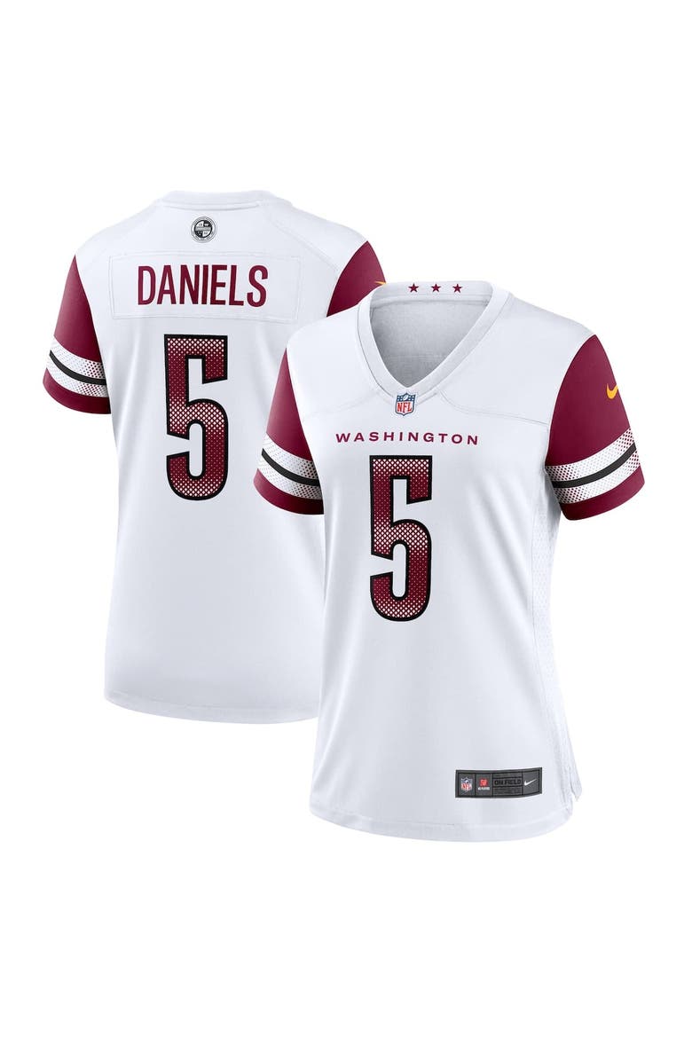 Women's Nike Jayden Daniels  White Washington Commanders Game Jersey, Alternate, color, White