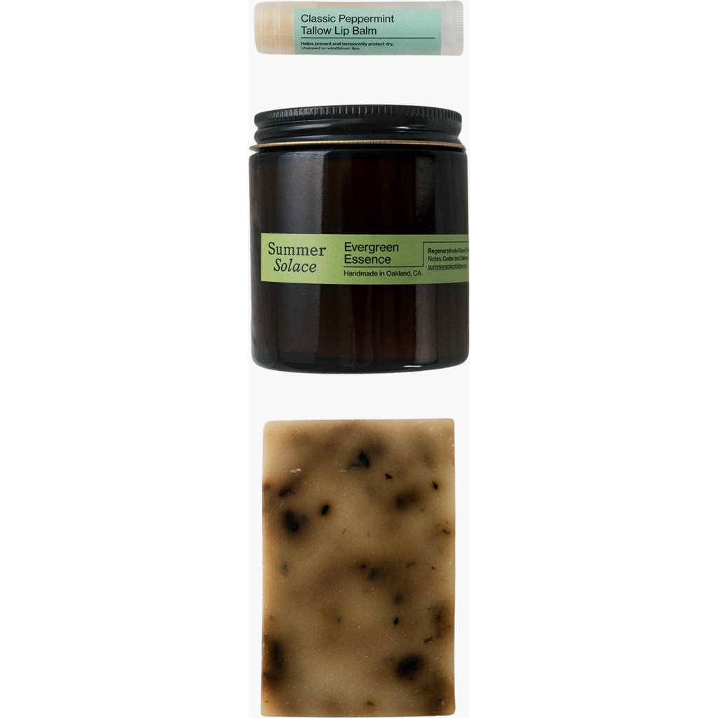 SUMMER SOLACE TALLOW SUMMER SOLACE TALLOW MOON COLLECTION REGENERATIVE TALLOW GIFT SET