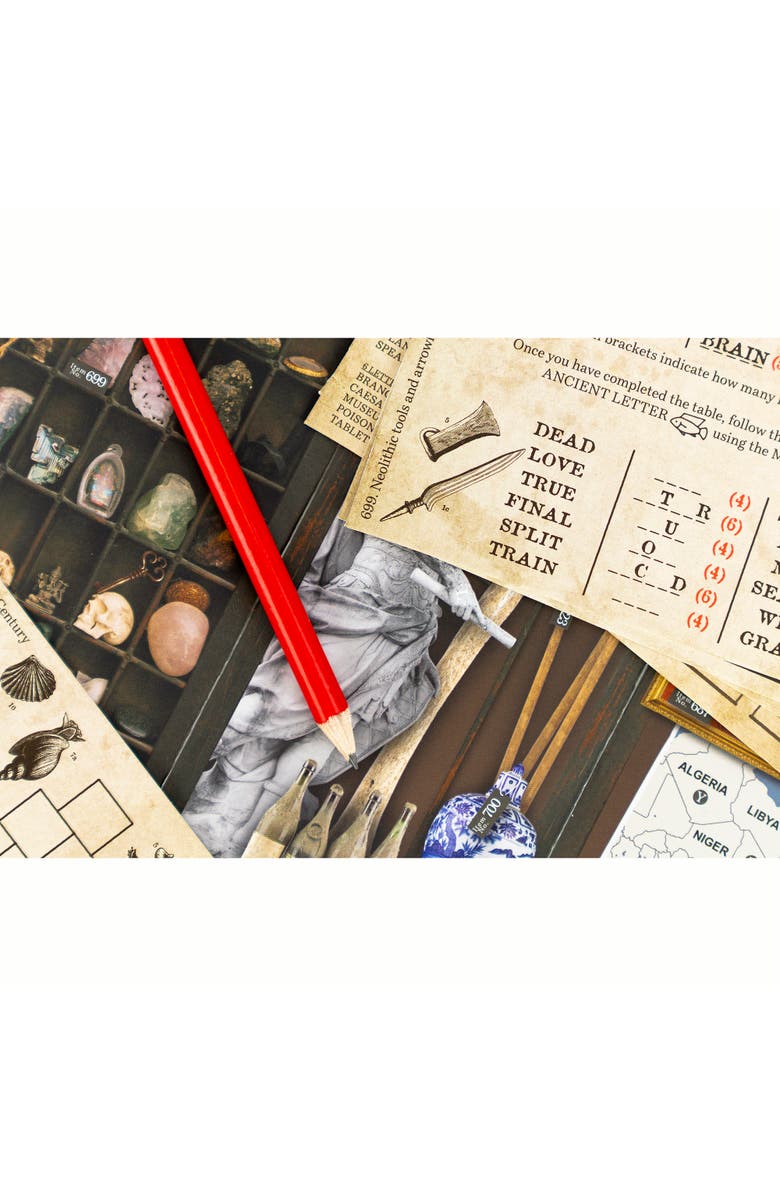 Professor Puzzle Escape From The Museum Mini Escape Room, 12 Puzzles, 12+, Alternate, color, Multicolored