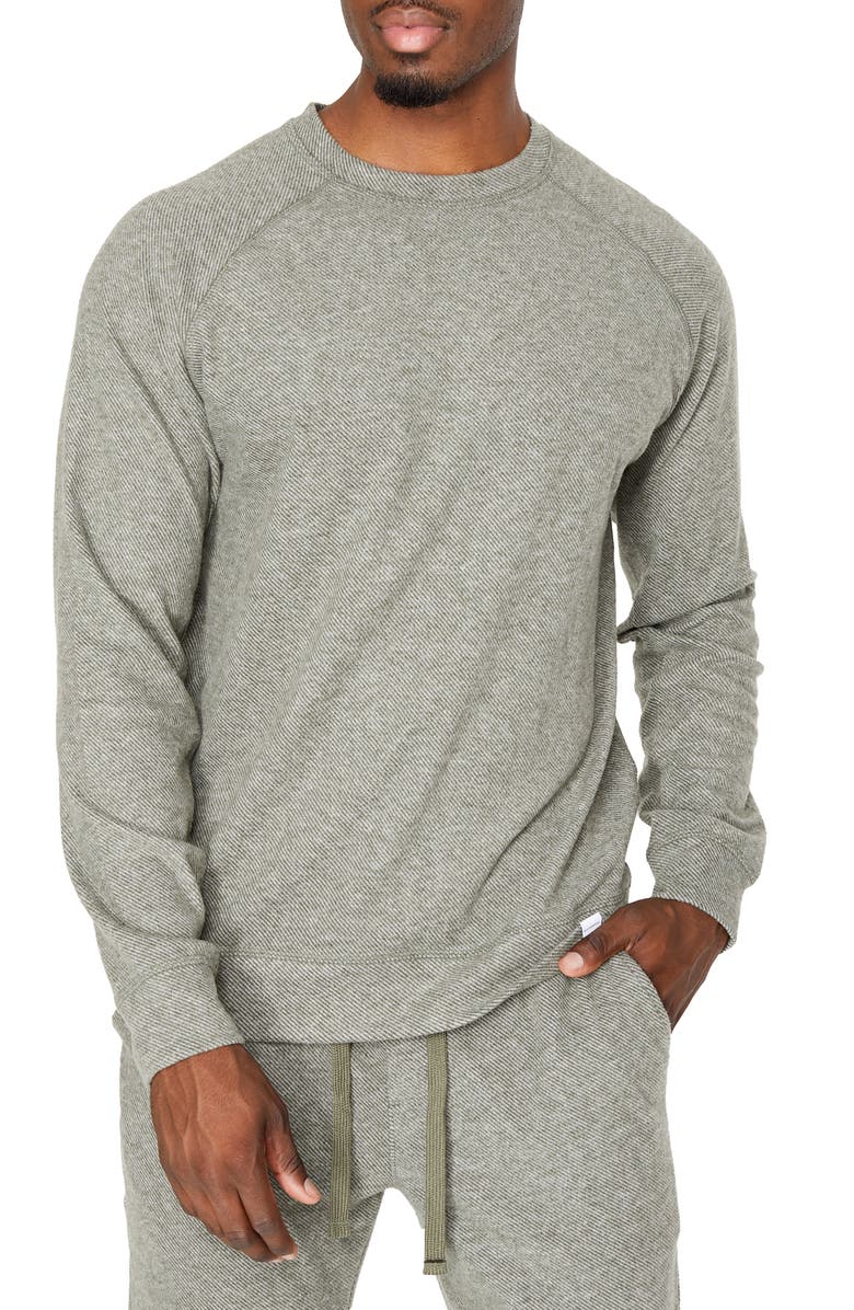 7 Diamonds Generation<sup>™</sup> Crewneck Pullover, Main, color, Olive