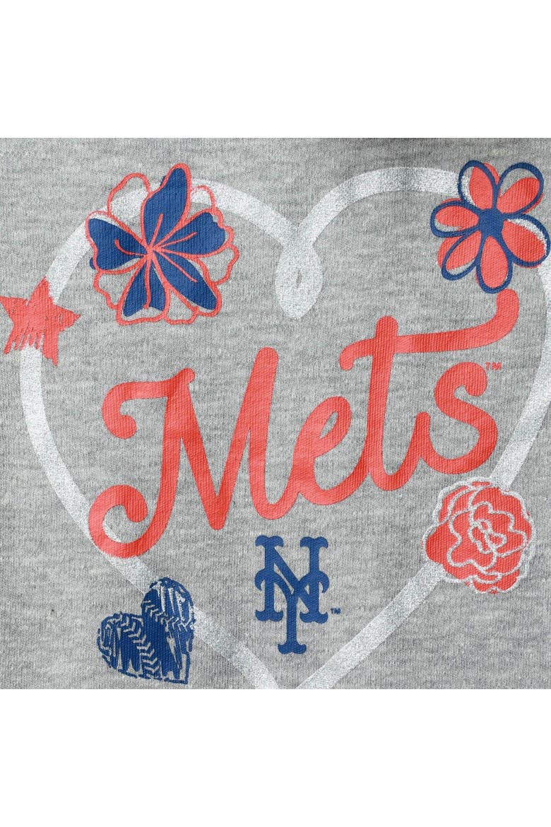 Infant Royal/Orange/Gray New York Mets Batter Up 3-Pack Bodysuit Set, Alternate, color, Royal