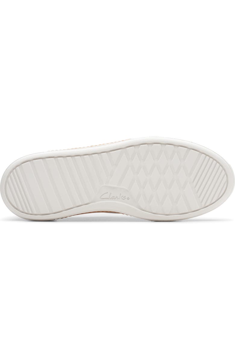 Clarks<sup>®</sup> Hollyhock Walk Sneaker, Alternate, color, Off White Lea