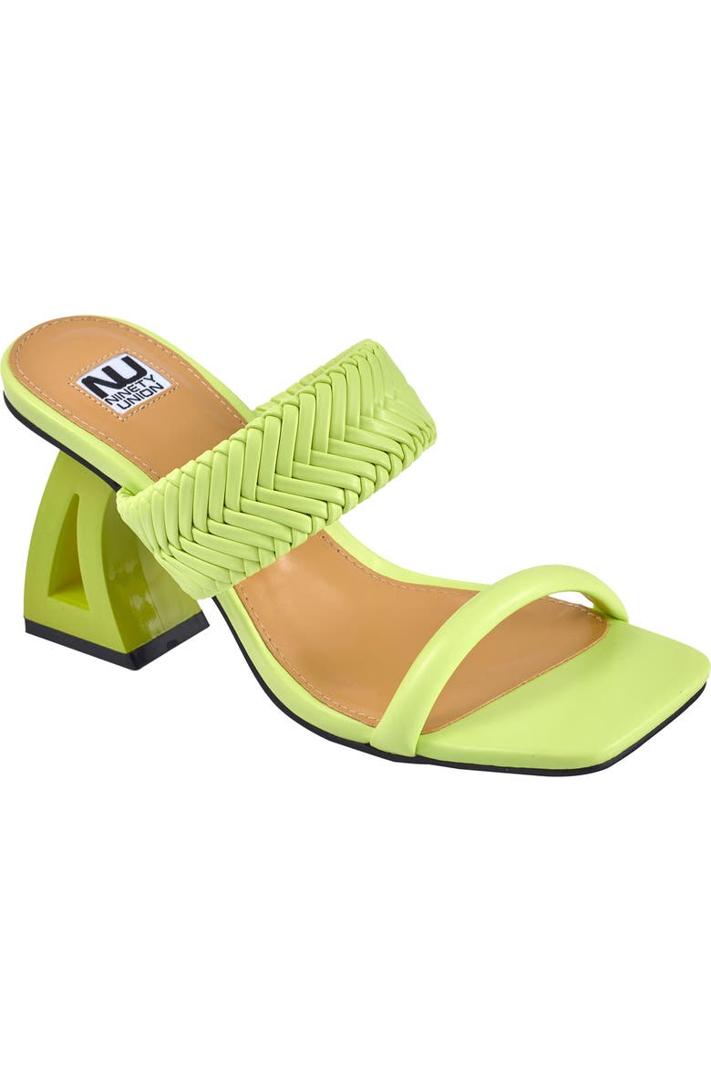 NINETY UNION Malibu Slide Sandal, Main, color, Lime