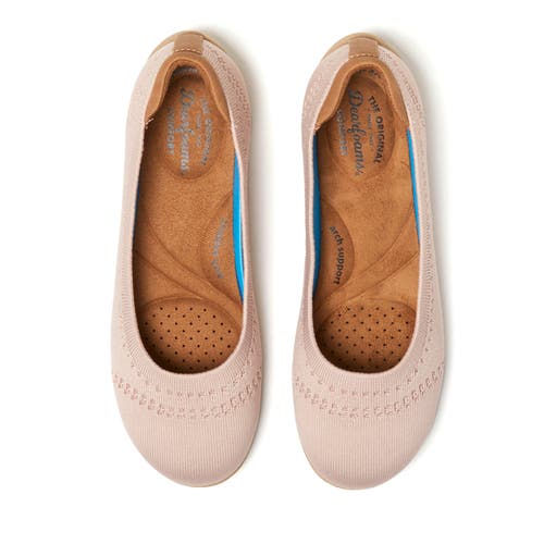 Dearfoams Misty Ballet Flat In Pink