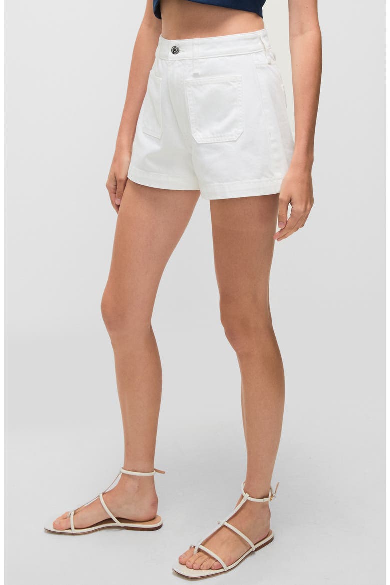 Timmi Cotton Shorts, Alternate, color, WHITE