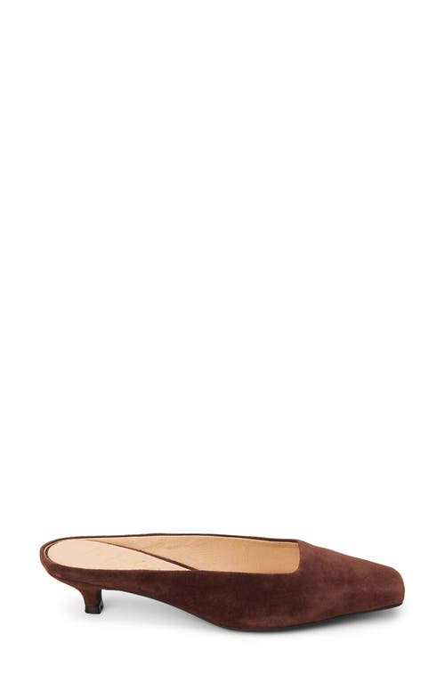 Matisse Classy Kitten-heel Mules In Brown