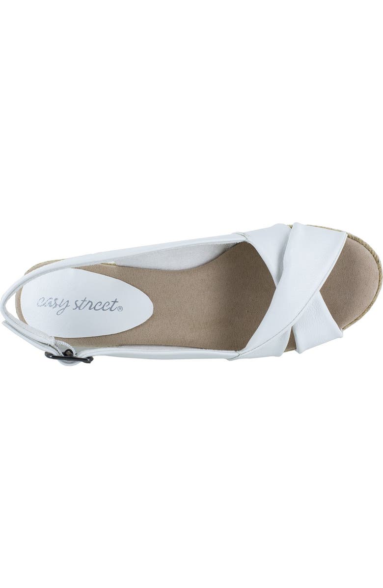 EASY STREET Maureen Slingback Wedge Sandal - Multiple Widths Available, Alternate, color,
