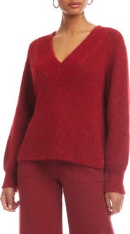 FIFTEEN TWENTY Heather V-Neck Sweater