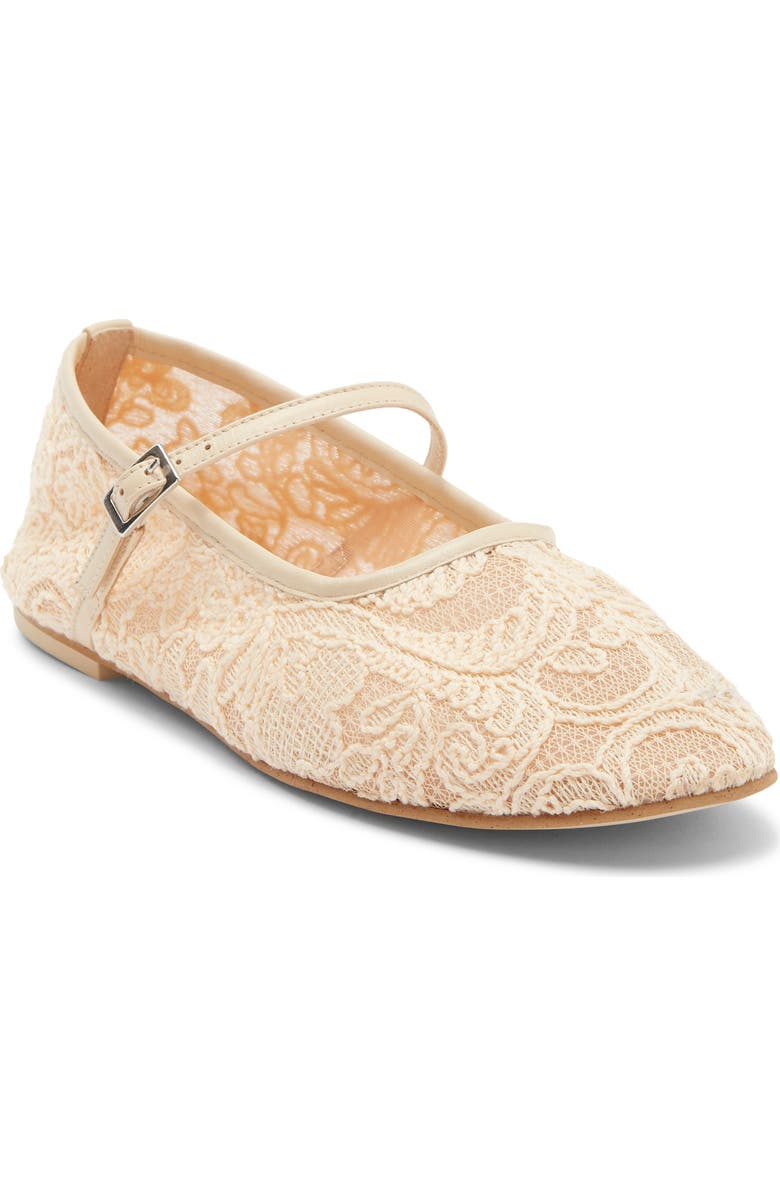 Freda Salvador Laurel Mary Jane, Main, color, Vanilla Jacquard Mesh