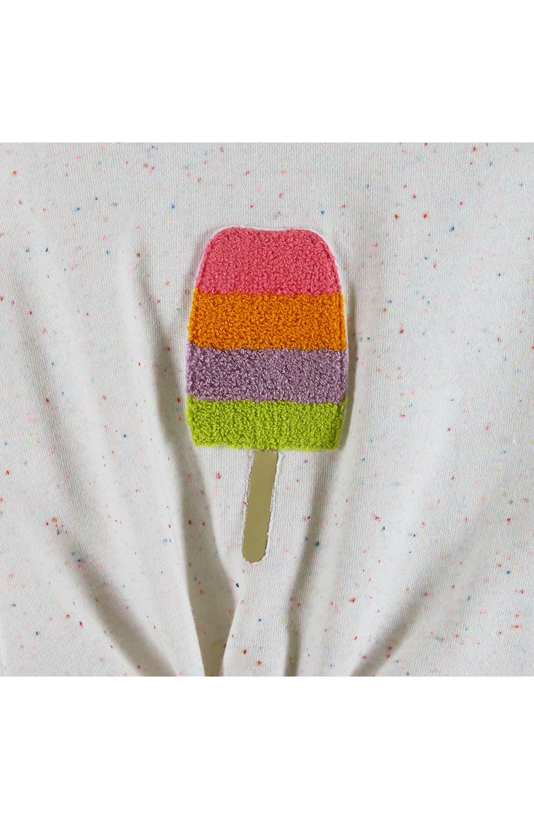 Andy & Evan Kids' Tie Front T-Shirt & Shorts Set, Alternate, color, 