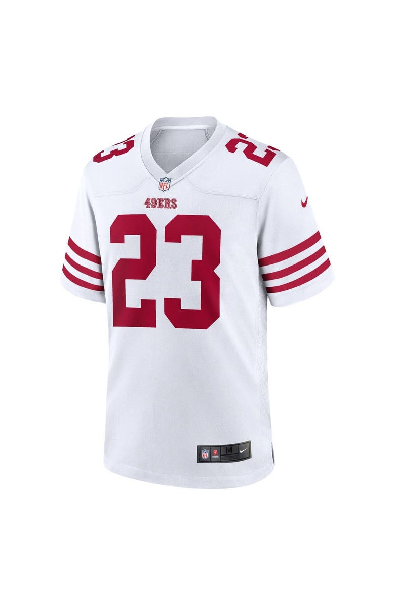 Nike Men's Nike Christian McCaffrey White San Francisco 49ers Game Player Jersey, Alternate, color, White