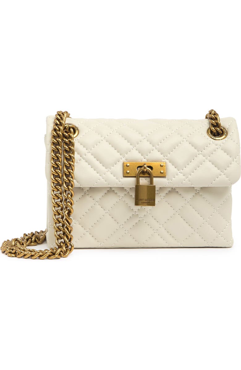 Kurt Geiger London Kurt Geiger Mini Leather Brixton Lock Bag, Main, color,