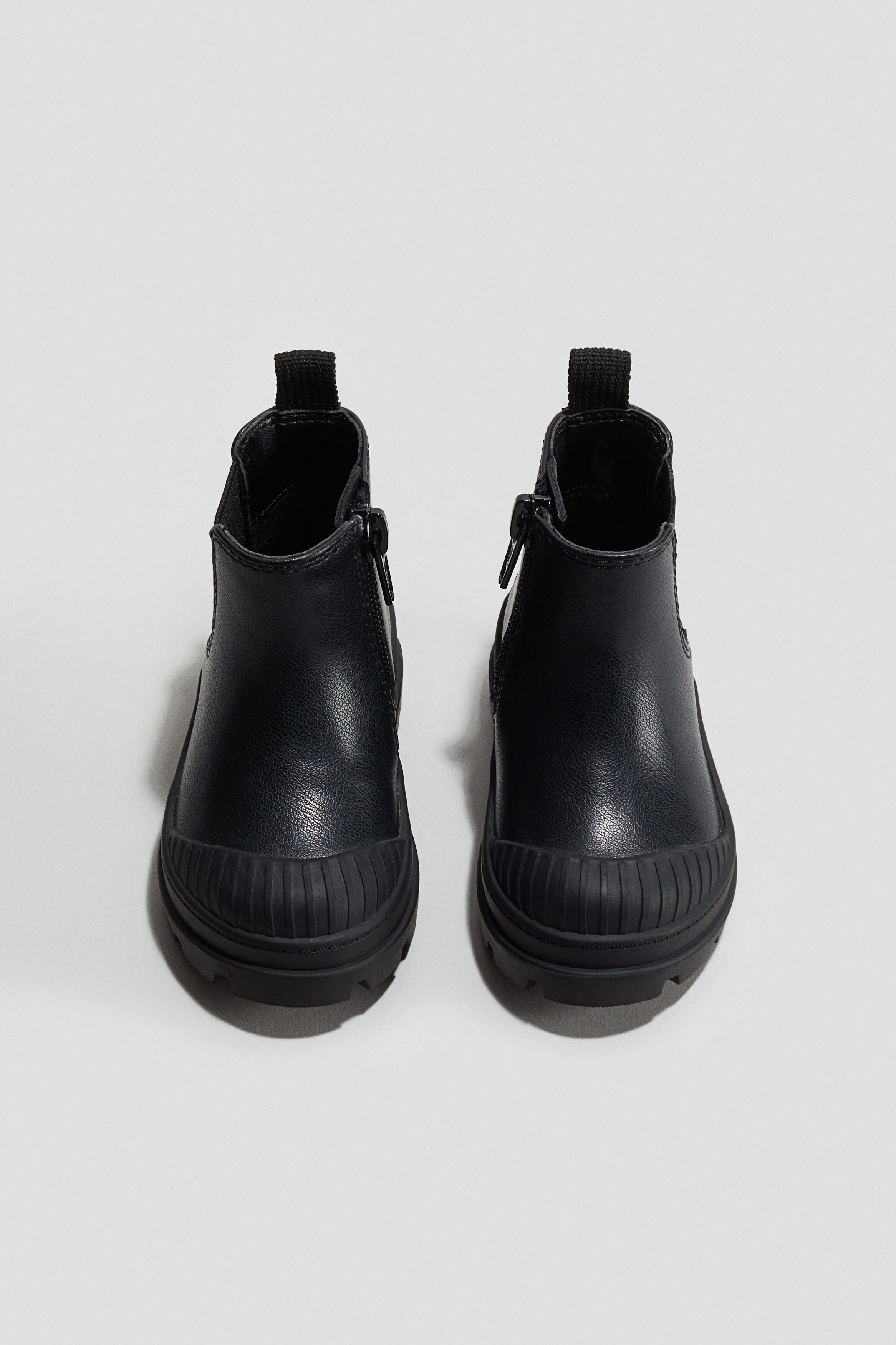 Chunky Chelsea Boots, Alternate, color, Black