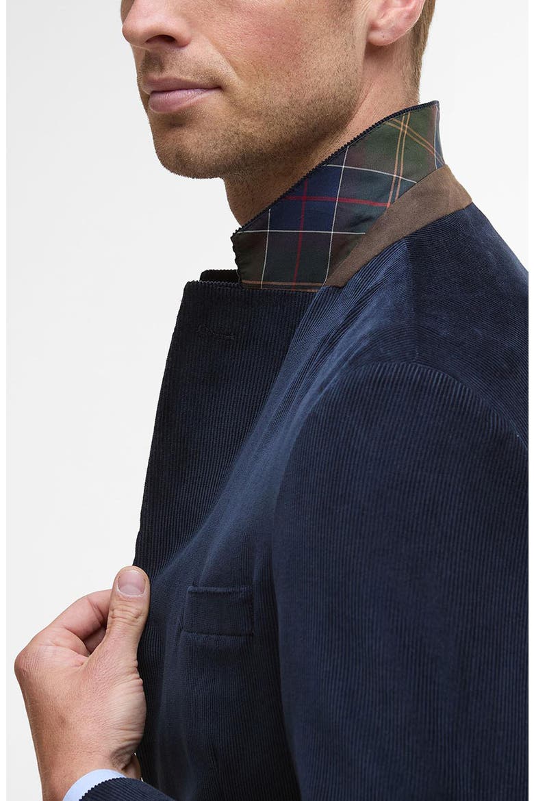 Wallington Stretch Corduroy Blazer, Alternate, color, NAVY