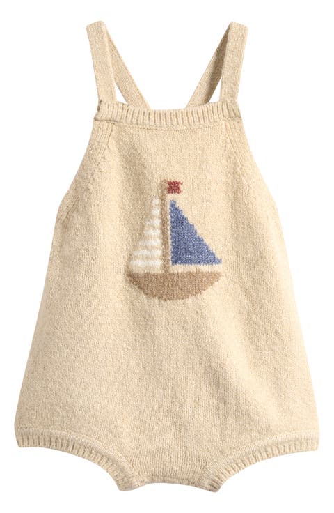 Fisher Sailboat Knit Romper (Baby)
