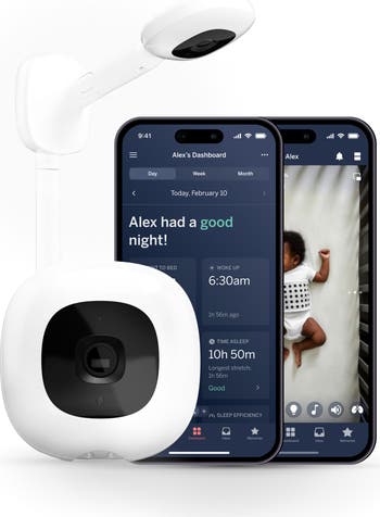 Pro Smart Baby Monitor & Wall Mount