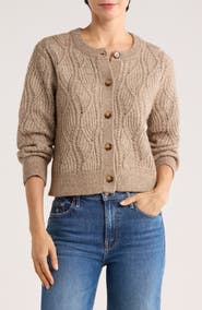 Splendid Novelty Button-Up Cardigan