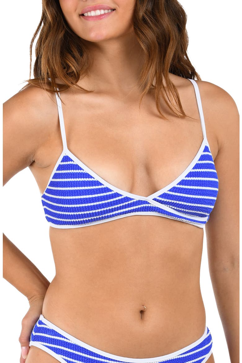 Brenton Bralette Bikini Top, Main, color, OCEAN