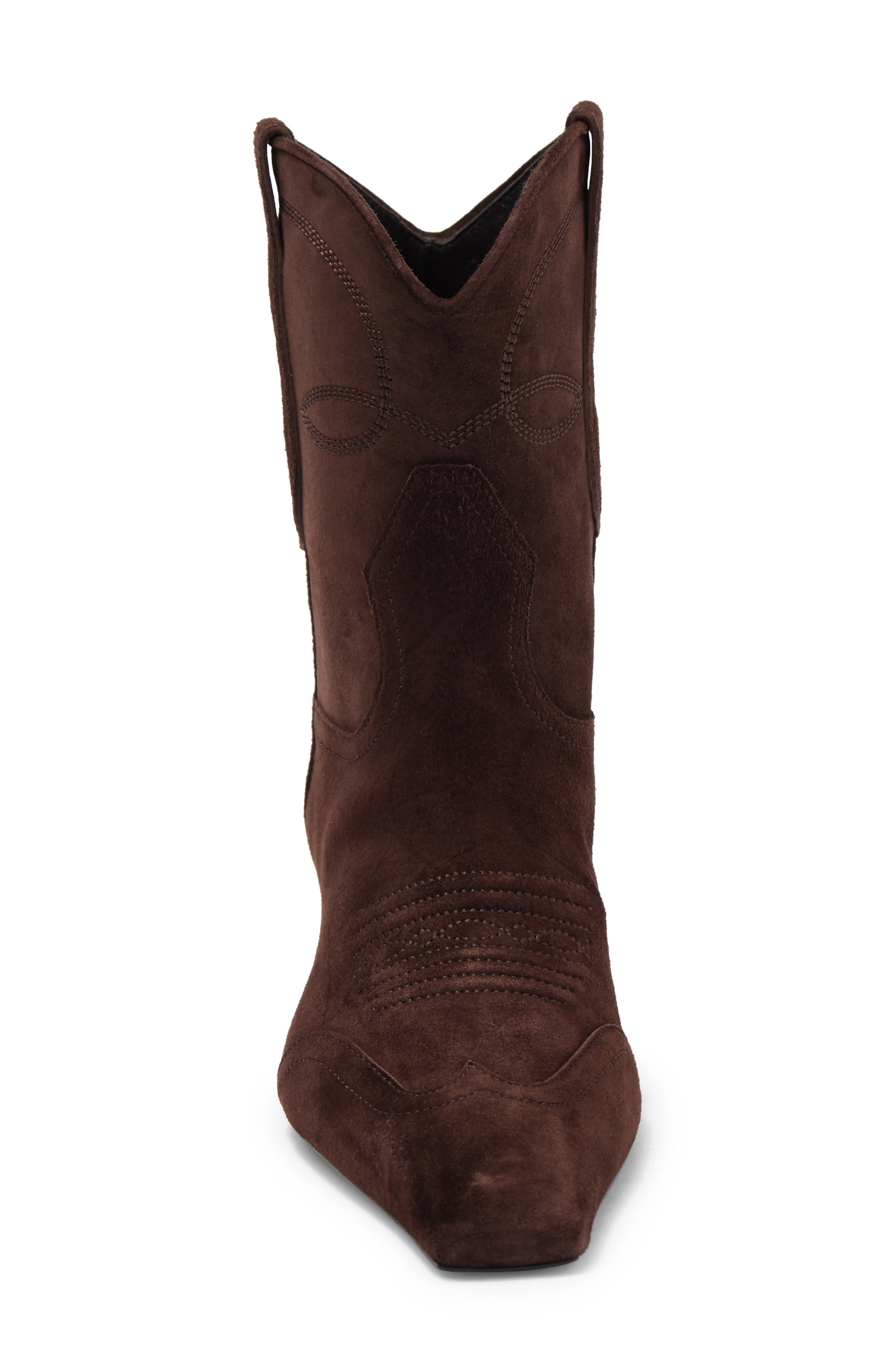Dallas Short Western Boot, Alternate, color, COFFEE