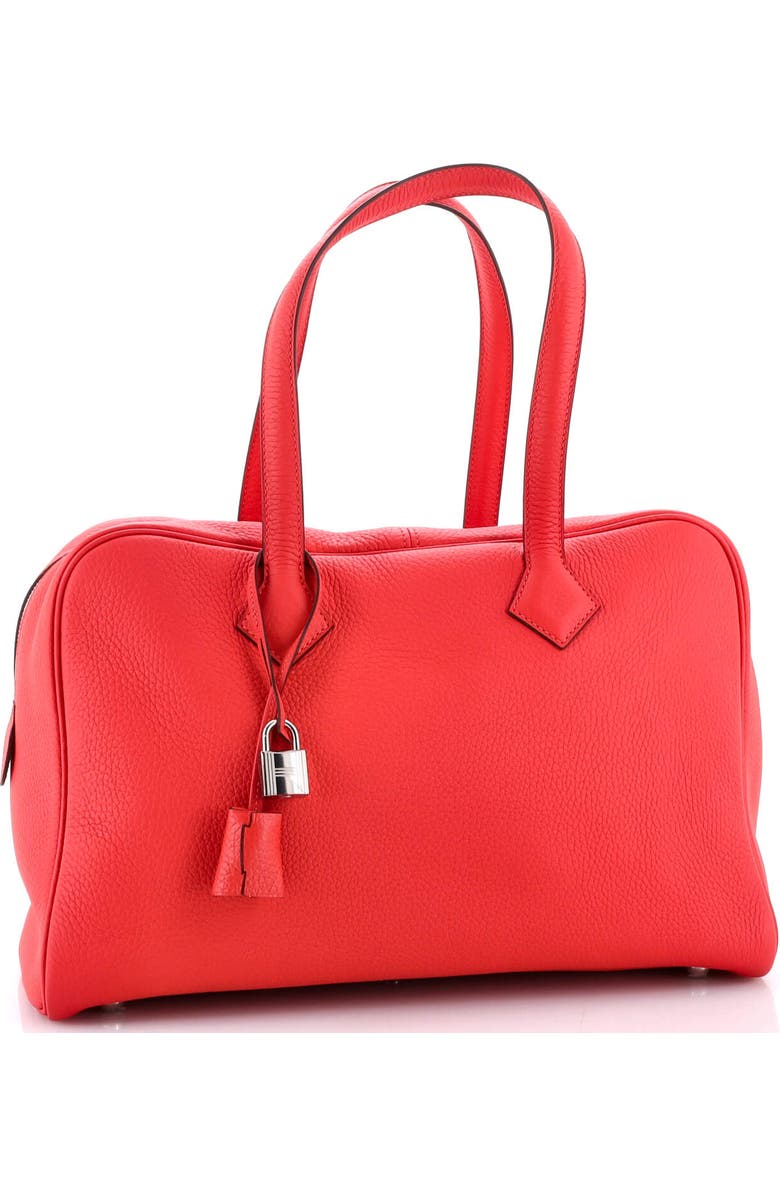 Pre-Owned Hermes Victoria II Bag Clemence 35, Alternate, color,