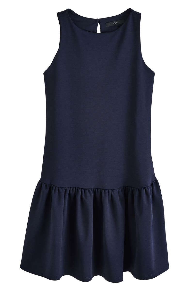 NEXT Drop Hem Sleeveless Jersey Minidress, Alternate, color, Blue