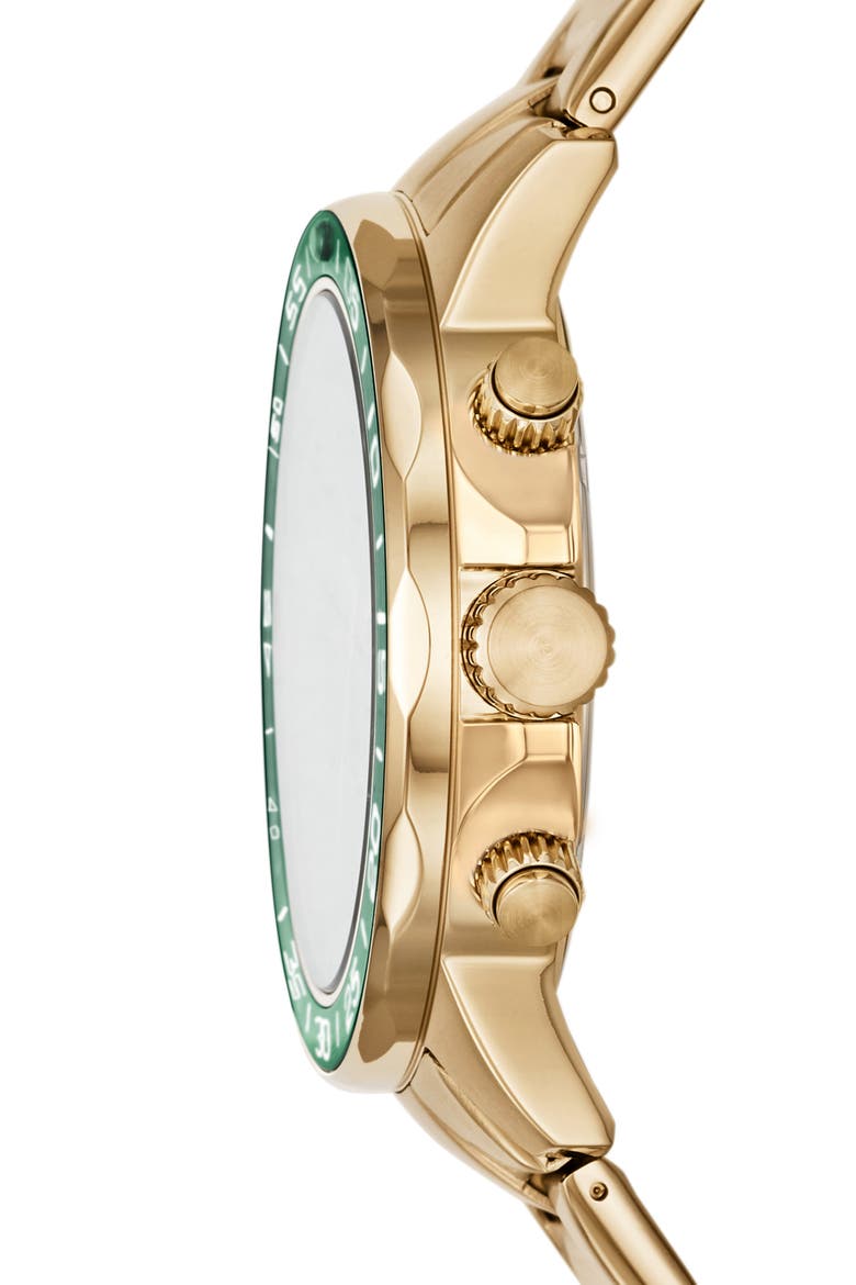 Bannon Multifunction Bracelet Watch, 45mm, Alternate, color, GOLD