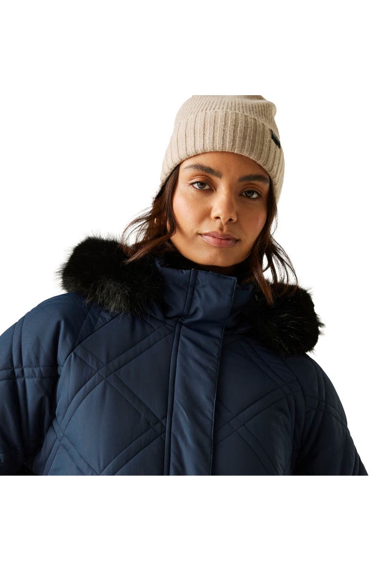 Freyla Padded Jacket, Alternate, color, Navy