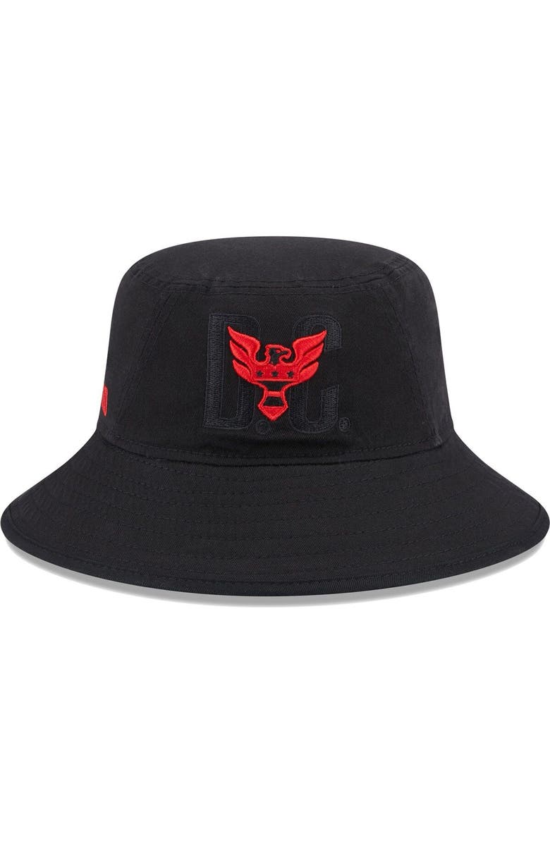 New Era Men's New Era Black D.C. United Kick Off Bucket Hat, Main, color, 