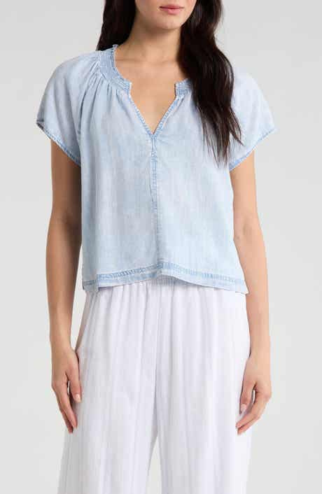 Meadow Indigo Top