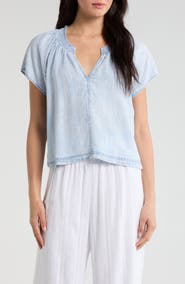 Splendid Meadow Indigo Top