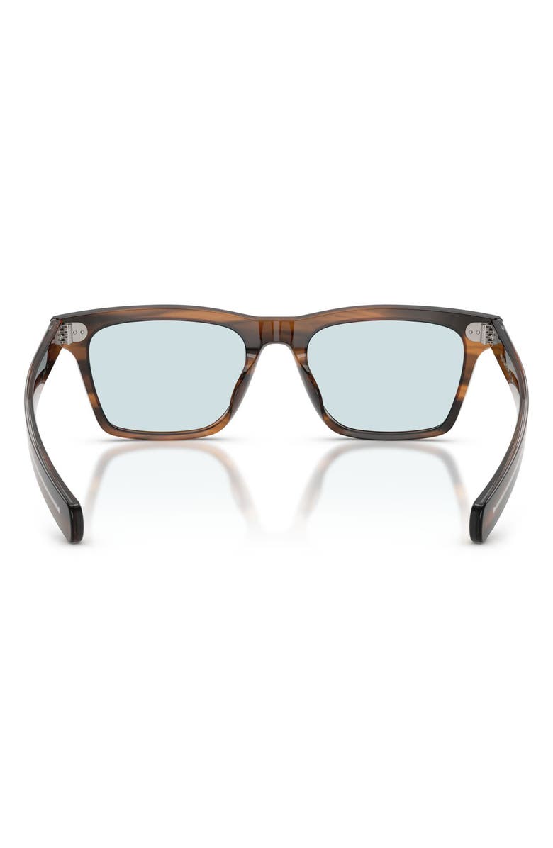 Oliver Peoples Maestro 51mm Pillow Sunglasses, Alternate, color, Tuscany Tortoise / Sky Blue
