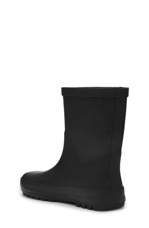 Stonz Waterproof Rain Boot In Black