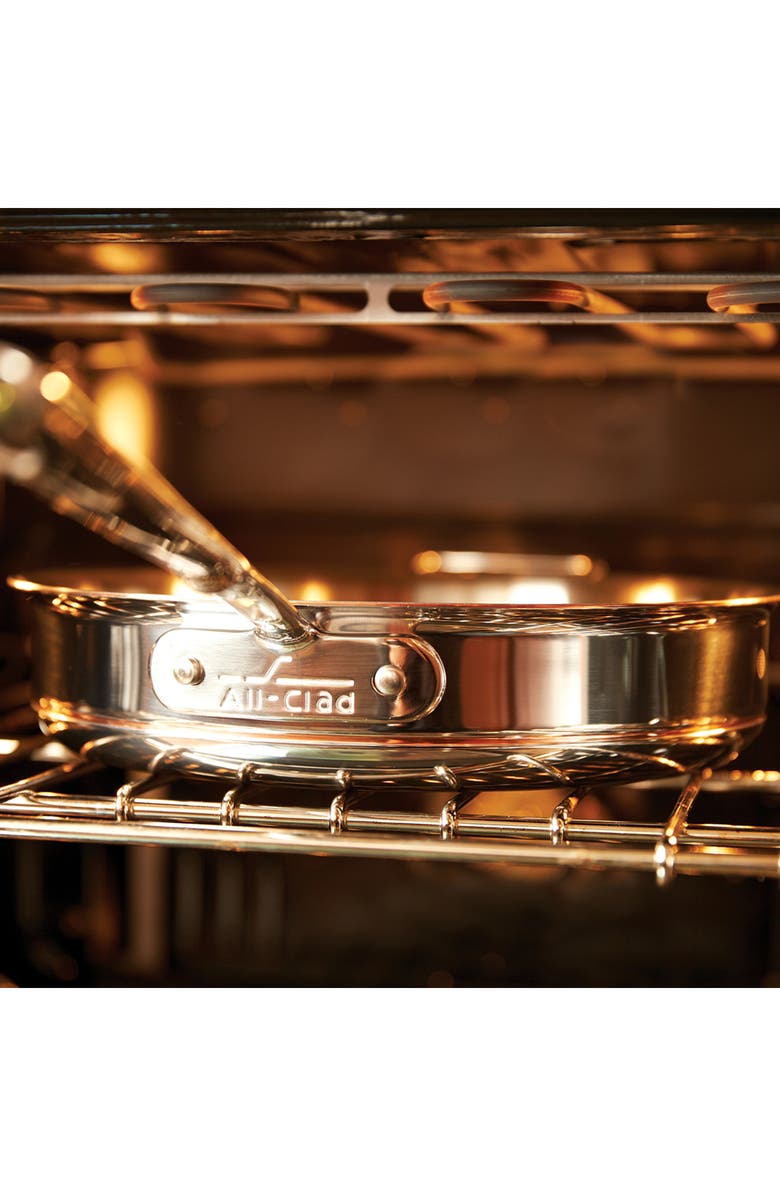 All-Clad Copper Core 5-Piece Cookware Set, Alternate, color, Silver