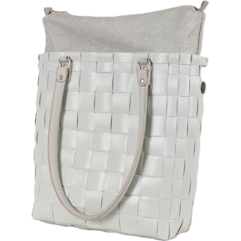 Handed By Soho Recycled Plastic Handbag In Misty Grey