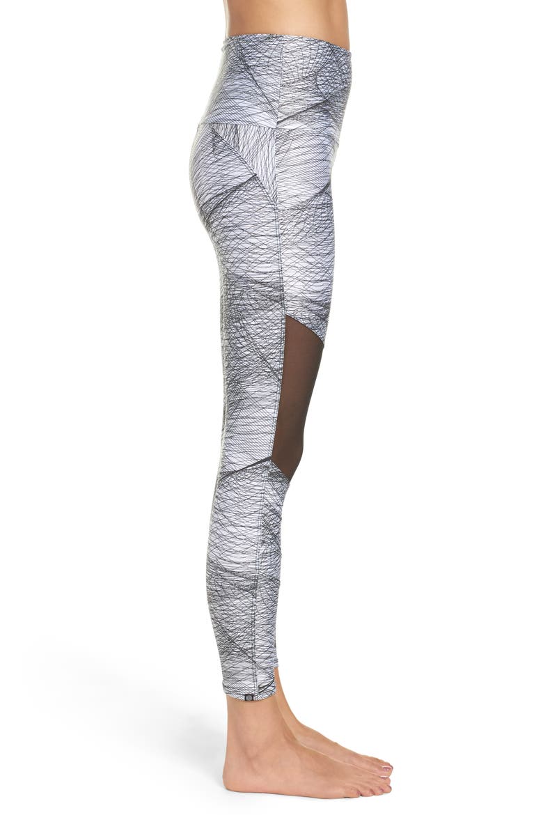 High Rise Moto Capris, Alternate, color, TANGLED