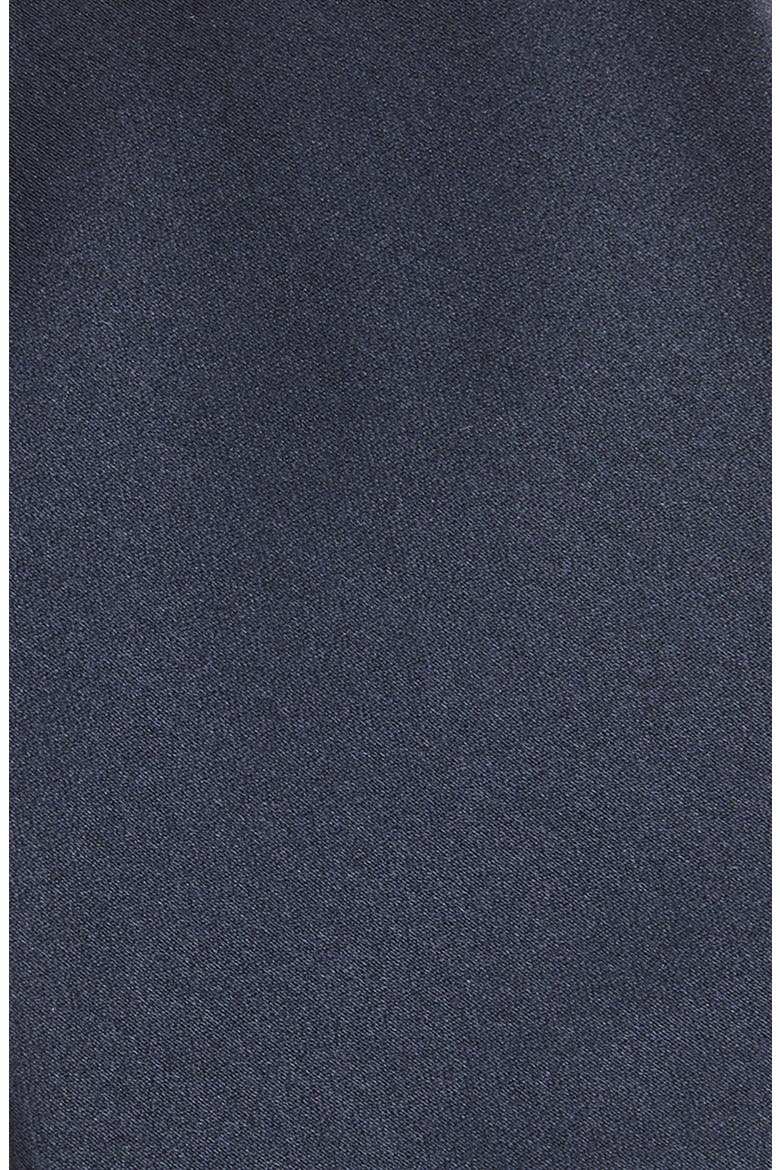 Solid Silk Tie, Alternate, color, NAVY