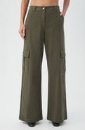Trina Turk Haden Stretch Cotton Cargo Pants
