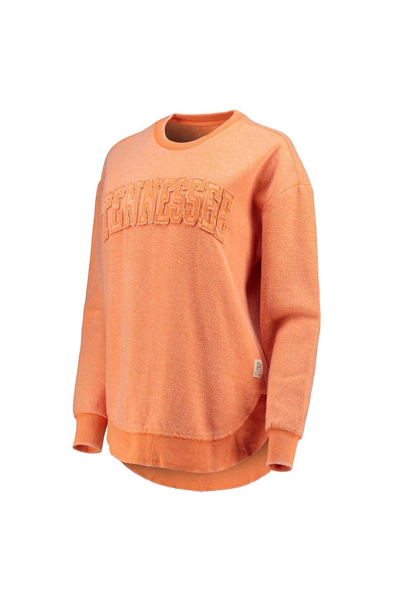 PRESSBOX Women's Pressbox Tennessee Orange Tennessee Volunteers Ponchoville Pullover Sweatshirt, Alternate, color, 