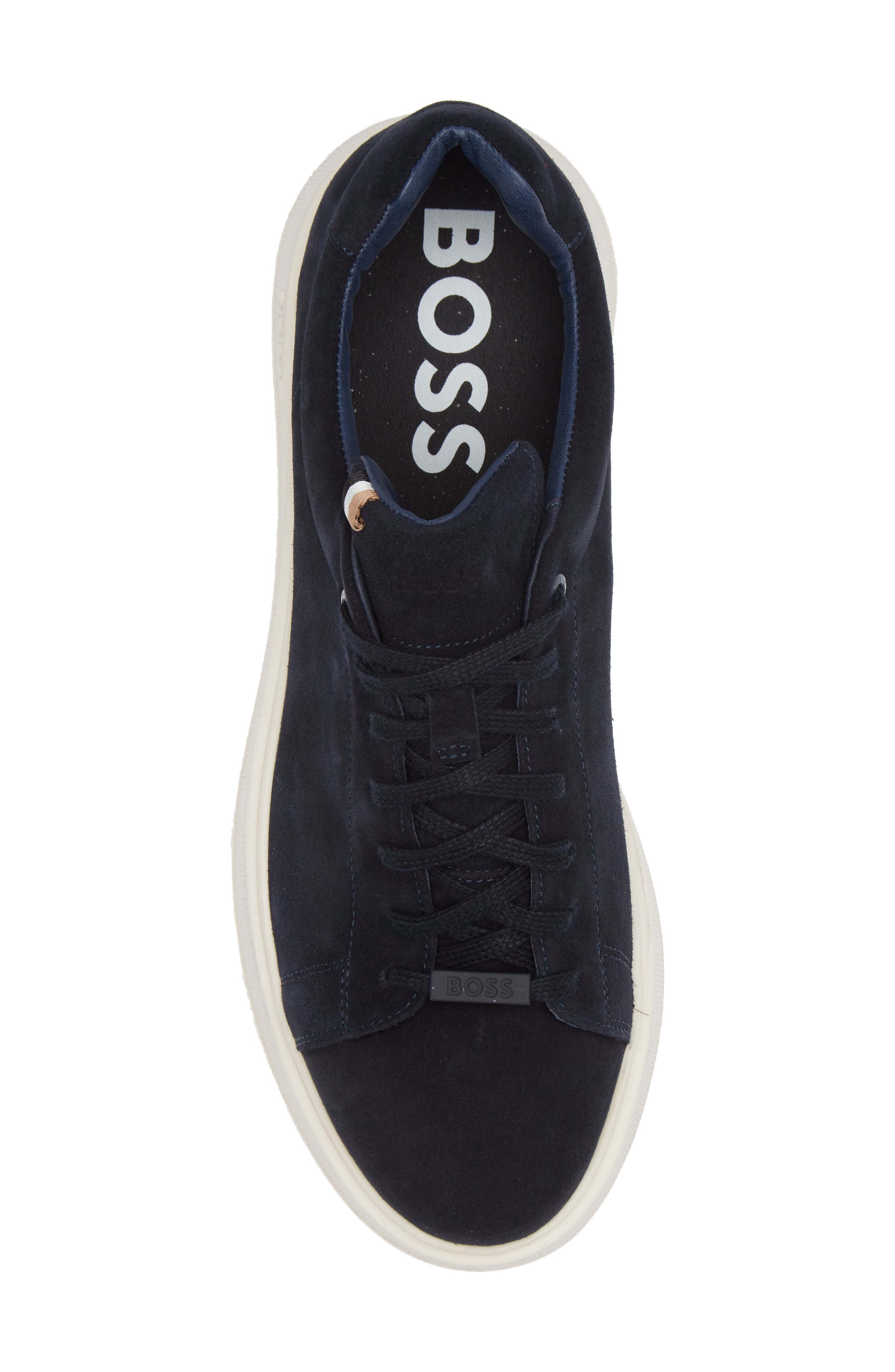 BOSS Bulton Sneaker, Alternate, color, Navy