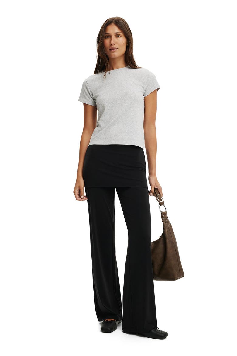 Women's Honey Skirt Pant, Alternate, color, Black