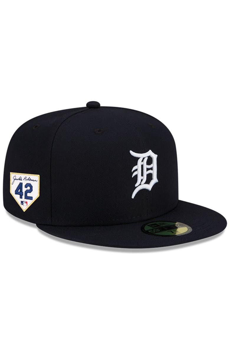 New Era Men's New Era Navy Detroit Tigers 2024 Jackie Robinson Day 59FIFTY Fitted Hat, Alternate, color, 