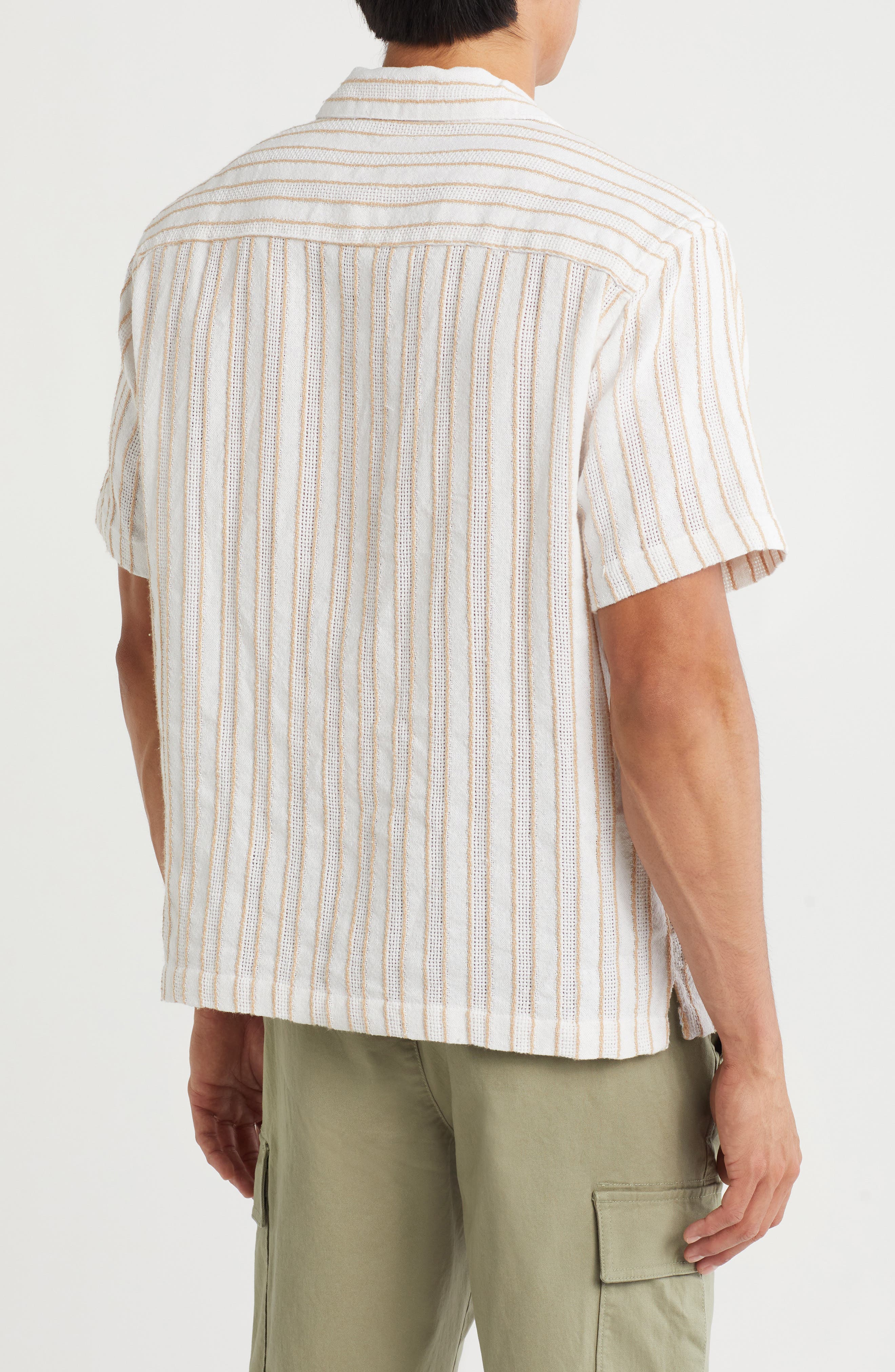 Sand Textured Camp Shirt - image 2